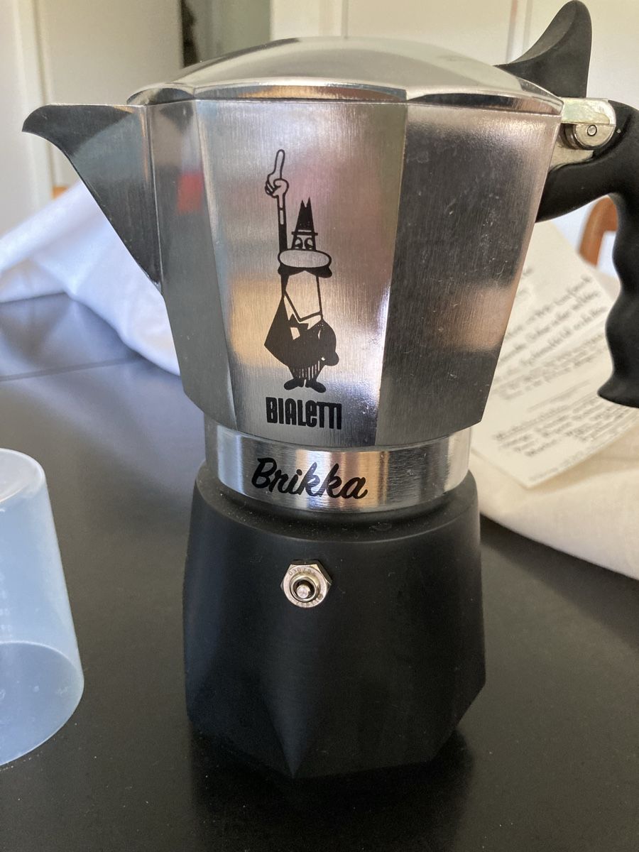 Bialetti Kaffeemaschinen & Espressomaschinen: Bialetti Brikka – Neu (gemäss Beschreibung) aus Aarau von Bauschutt