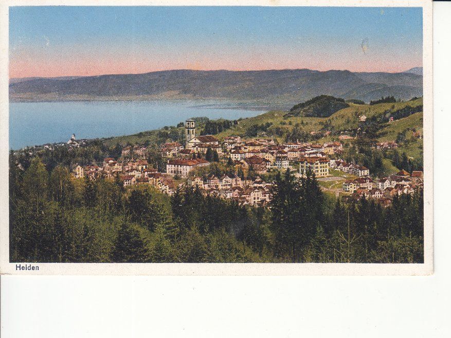 Cartoline postali: Heiden ca. 1920 – Usato da Bürglen TG venduto da StampGraf