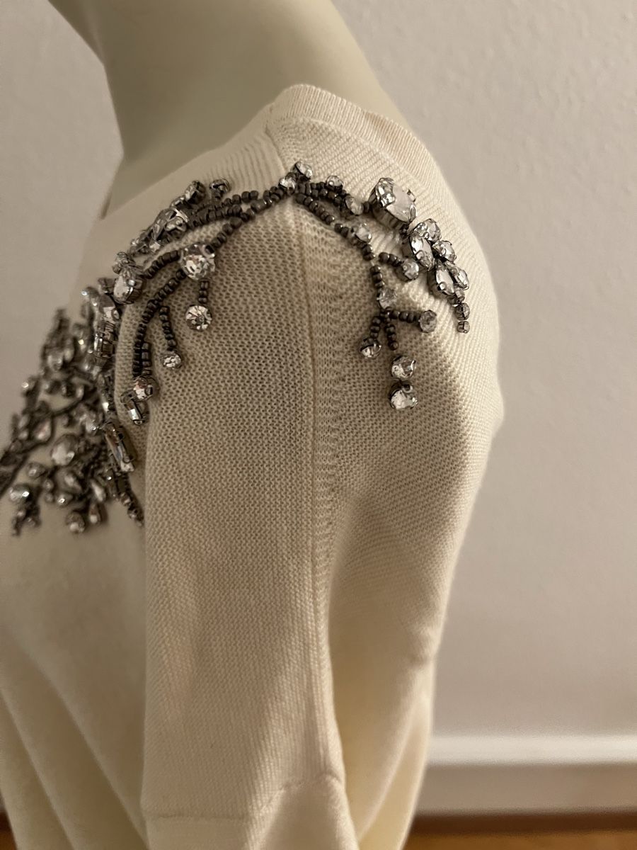 Ba&Sh Maglioni & Felpe: Festlicher ba&sh Pullover mit Strassapplikation Gr.S – Usato da Basel venduto da Bettybooo 4