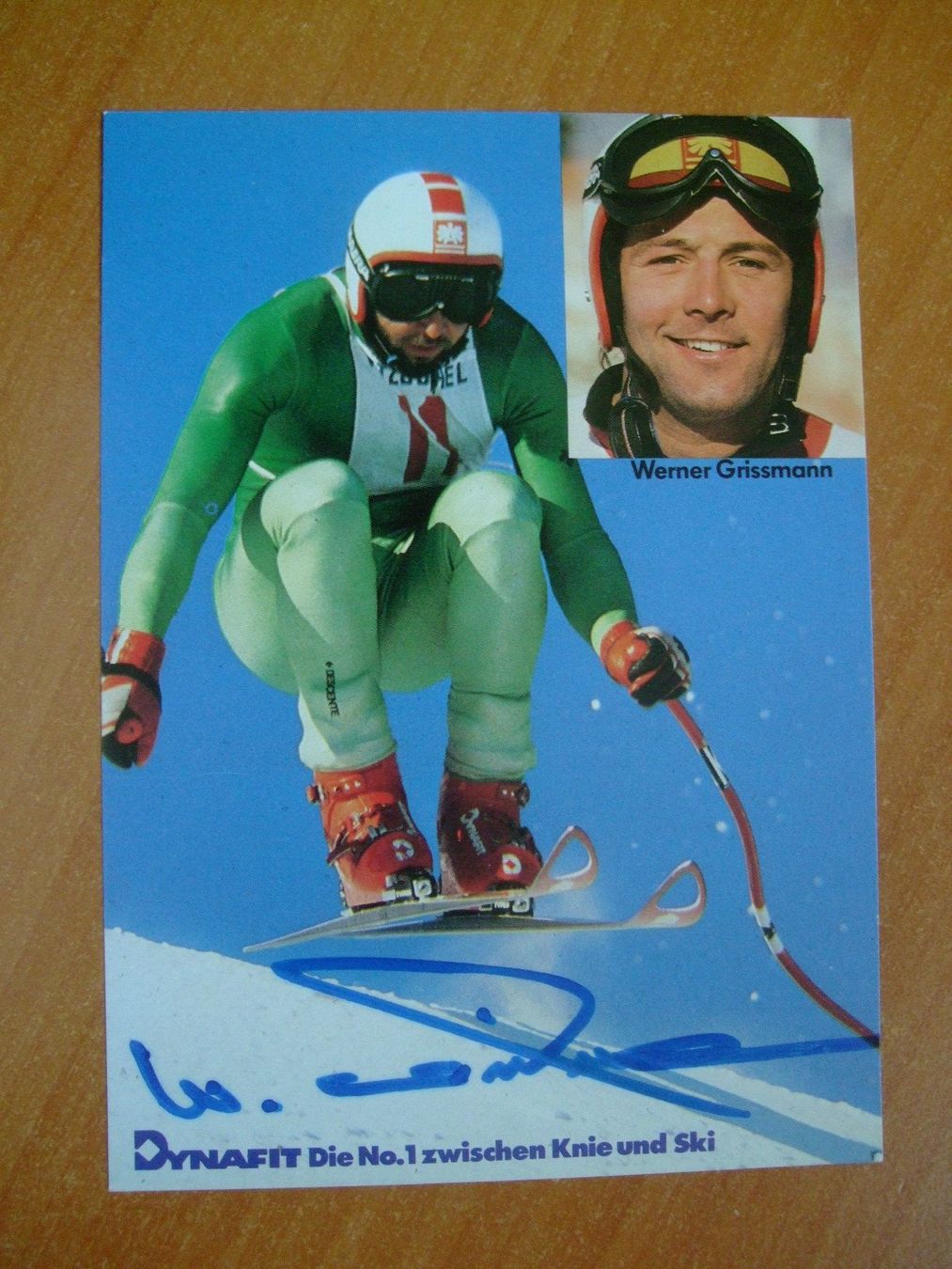 Autographes: WERNER GRISSMANN (AUT) AUTOGRAMMKARTE – D'occasion à Schachen b. Reute par Dzestar