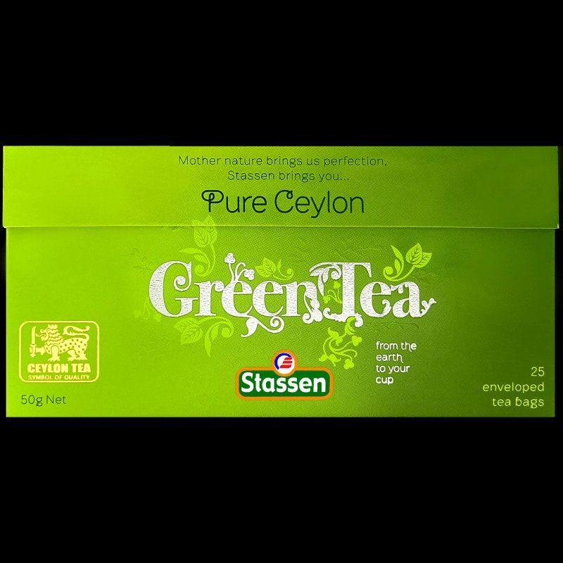 Cibi & Specialità: Stassen - Pure Ceylon Green Tea - Gastro-Teebeutel – Nuovo e nell'imballaggio originale da Gampelen venduto da Geschenkxy 2