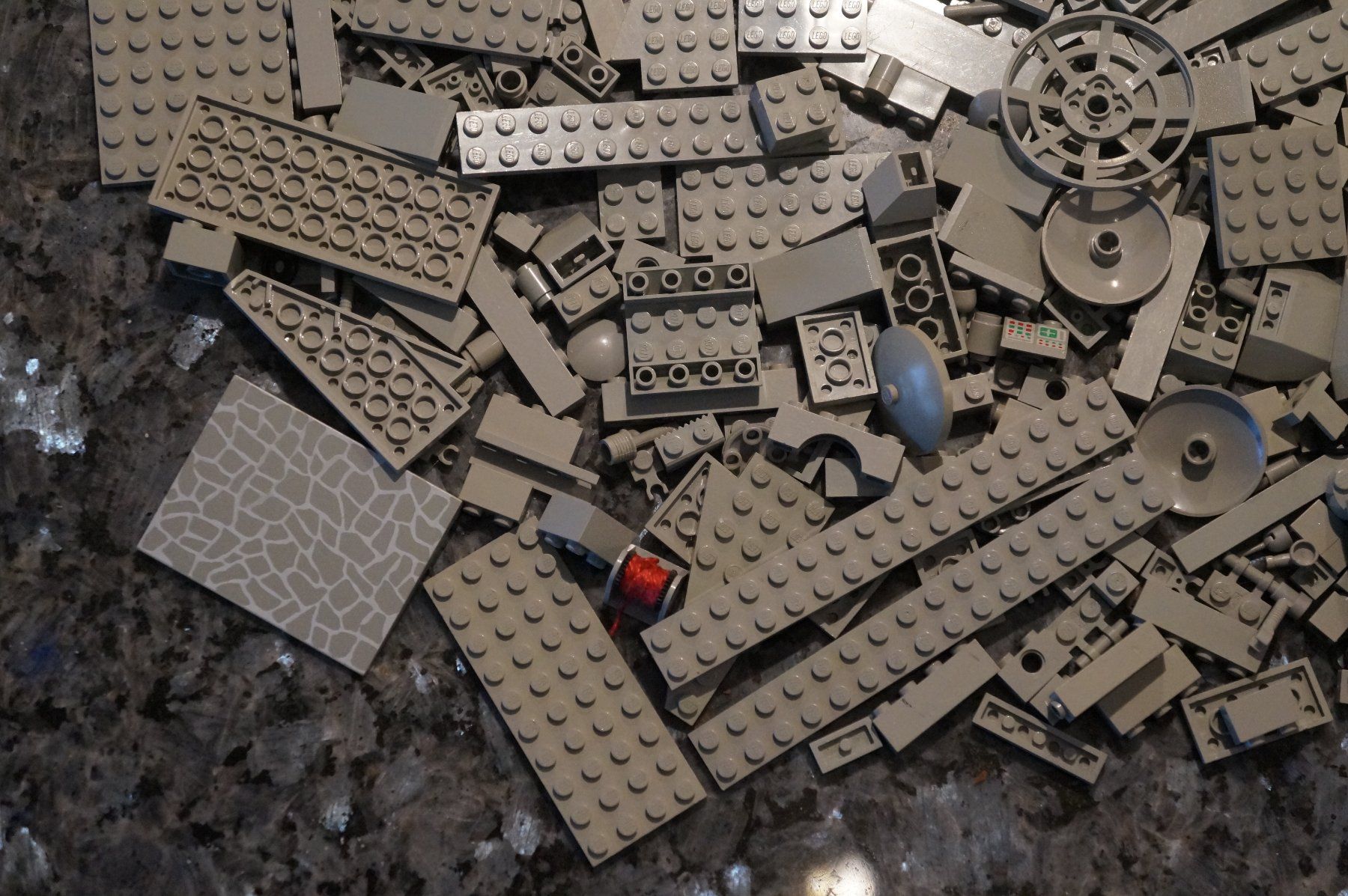 Lego Giocattoli: Lego Lot in der Farbe althellgrau. – Usato da bronschhofen venduto da blackpearl01 5