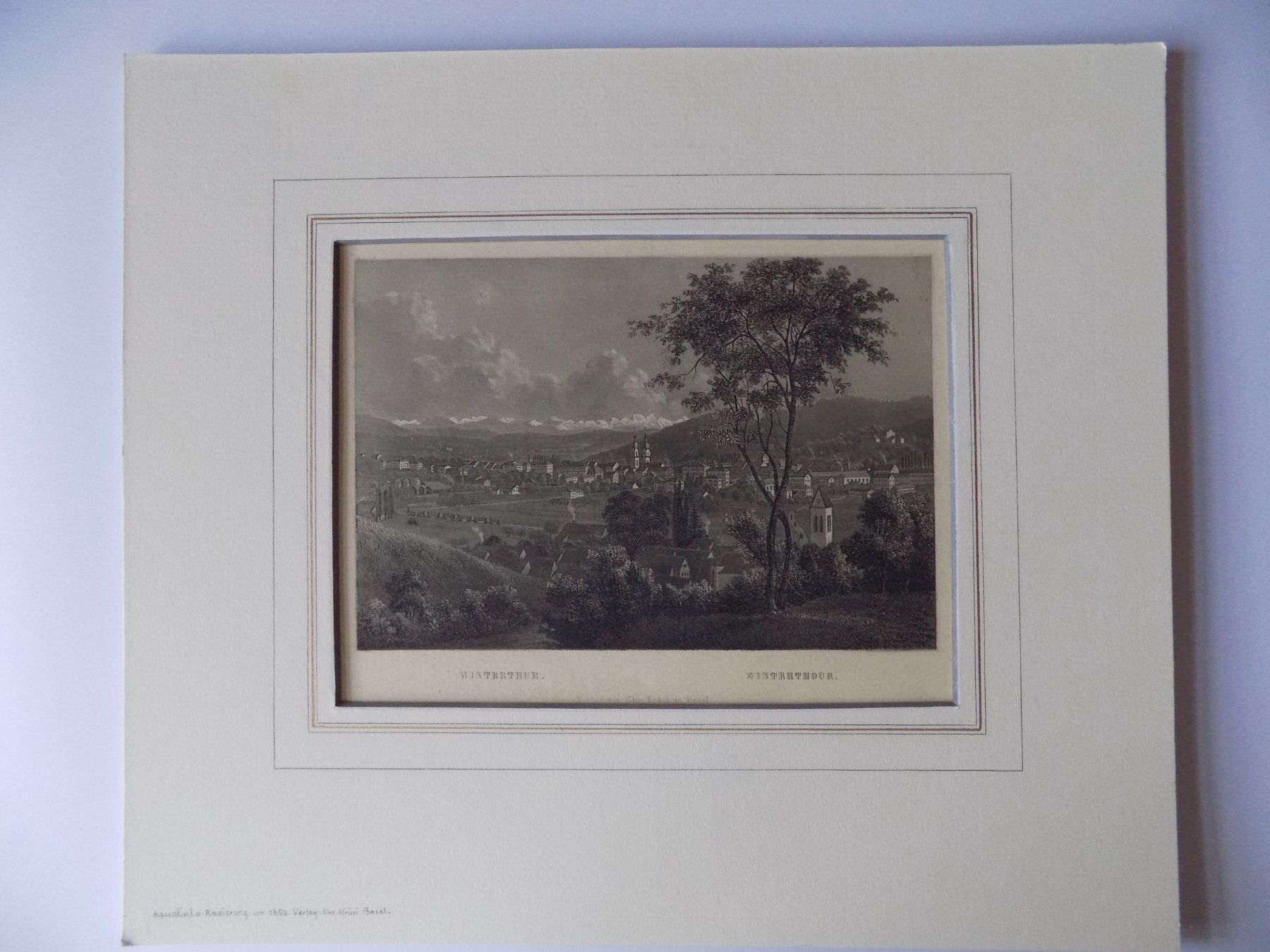 Gravures: Winterthur – D'occasion à Risch par Rischli15