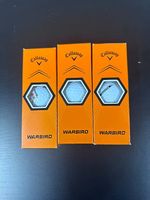 Callaway Warbird Golfbälle  6x3 Ideal für den Sommer