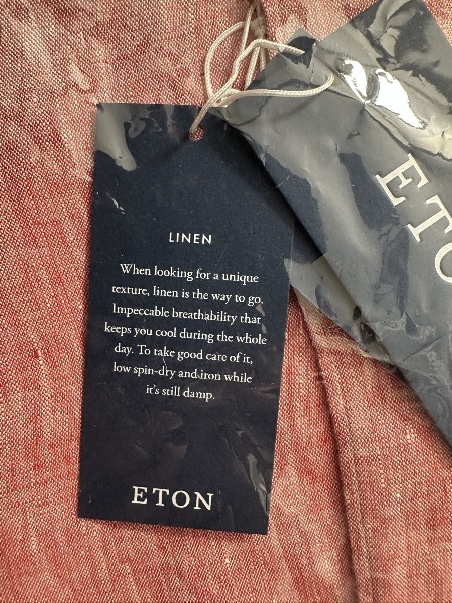 Camicie: Eton Leinenhemd Grösse 41/L – Nuovo e nell'imballaggio originale da Küsnacht ZH venduto da Nano_zh 1