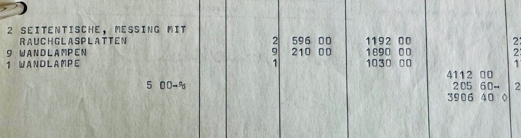 Comodini: Nachttisch oder Beistelltisch mit Glasplatte – Usato da Wil SG venduto da nat_g5tn 1