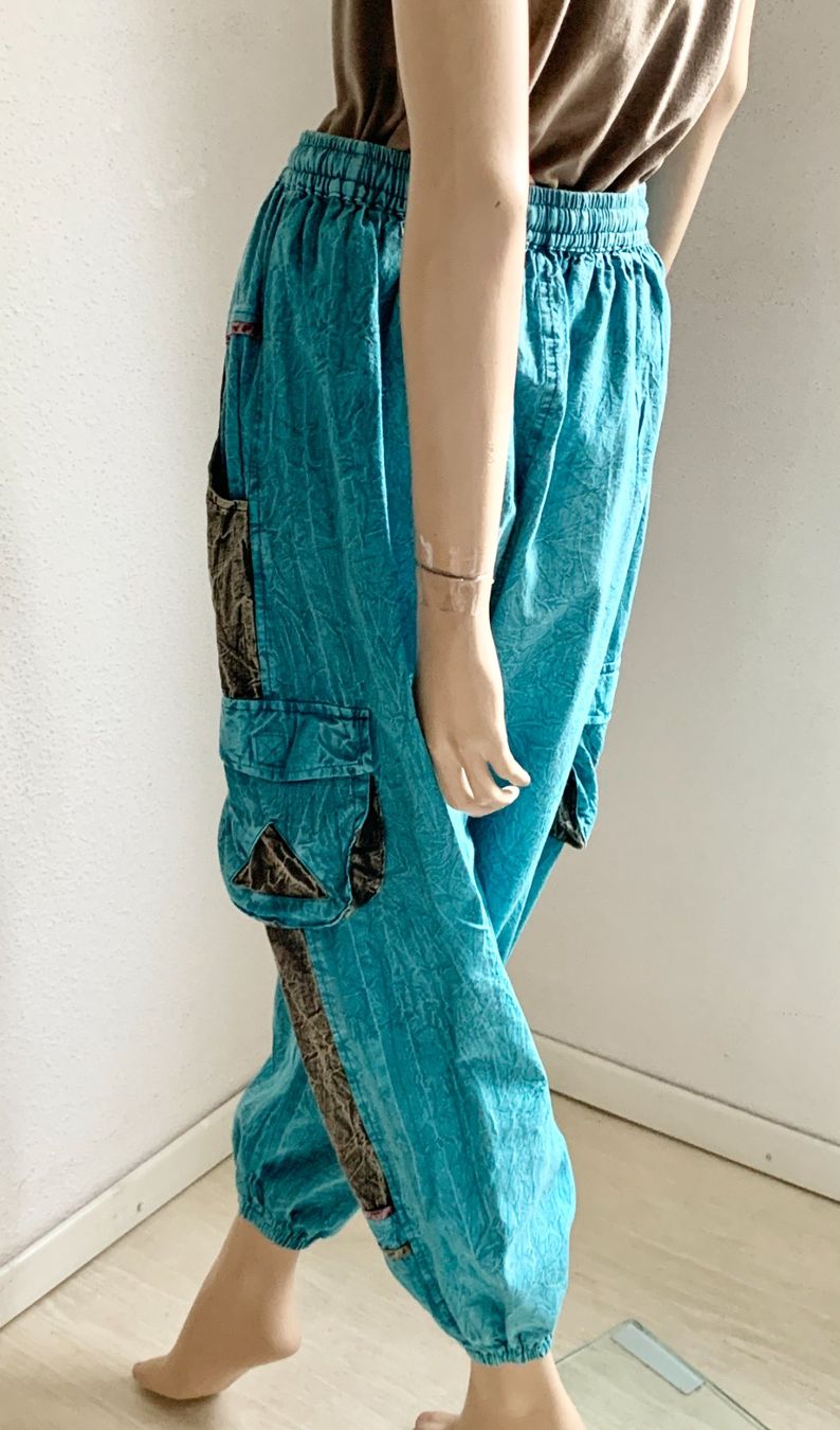 Hosen: Ethno Pluderhose mit Top im Boho-Stil – Gebraucht aus Kloten von Nephty 7