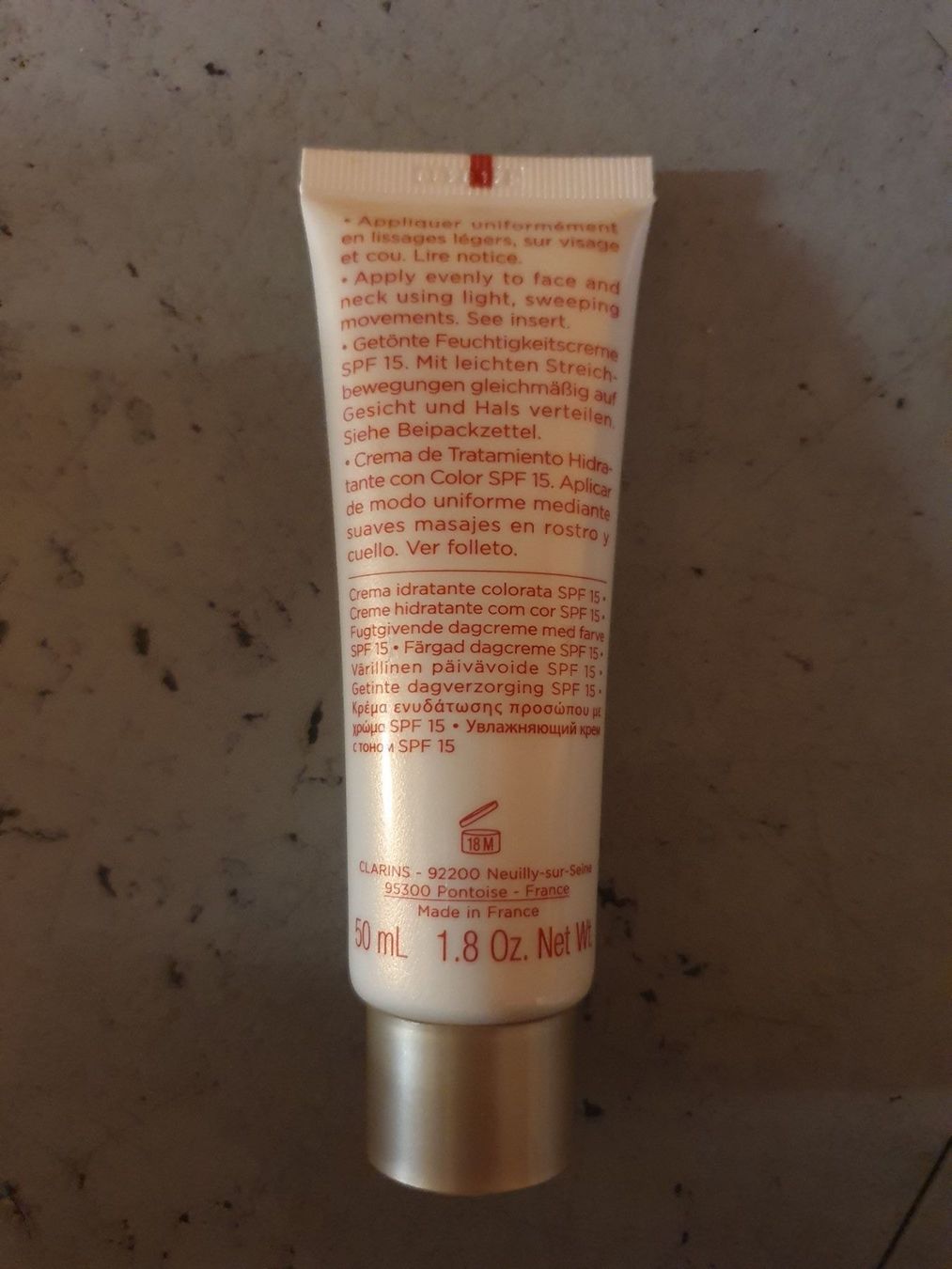 Cura del viso: Clarins creme de soins teintee – Usato da Moosseedorf venduto da Sonnenschein.. 1