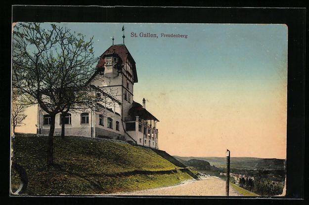 Cartes postales: AK St. Gallen, Freudenberg – D'occasion à Berlin par bartko-reher