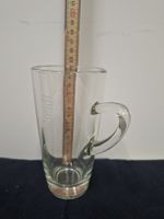 9 Ronnefeldt Teegläser mit Henkel, Glas,