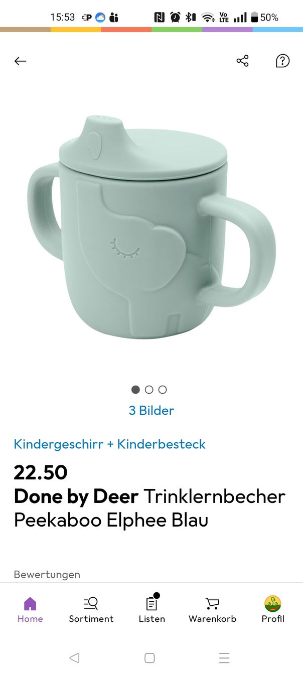 Repas pour bébés: Done by Deer Trinklernbecher 2 St – D'occasion à Zürich par sof_f2ts 5