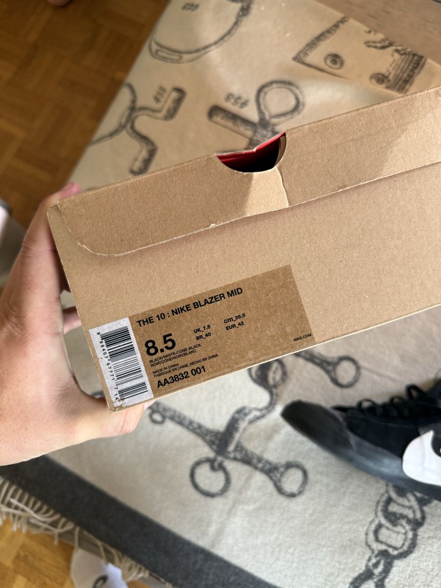 Off-White Scarpe da uomo: Off-White x Nike Blazer Mid 'Grim Reapers' – Nuovo (secondo la descrizione) da Genève venduto da iry_67wr 6