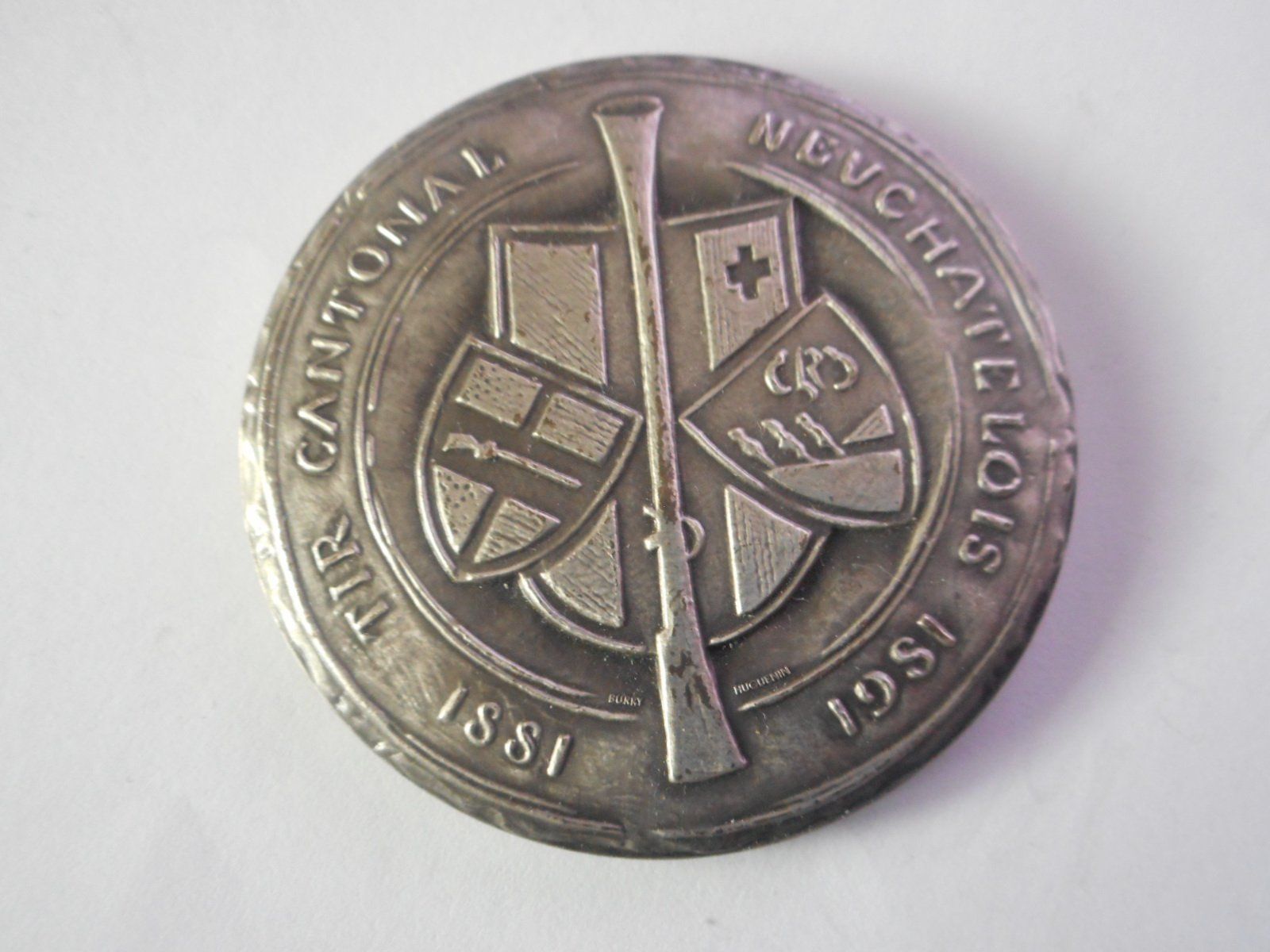 Medaglie: 1981 Tir Cantonal Neuchatelois – Nuovo (secondo la descrizione) da Kriegstetten venduto da pizlad2010 1