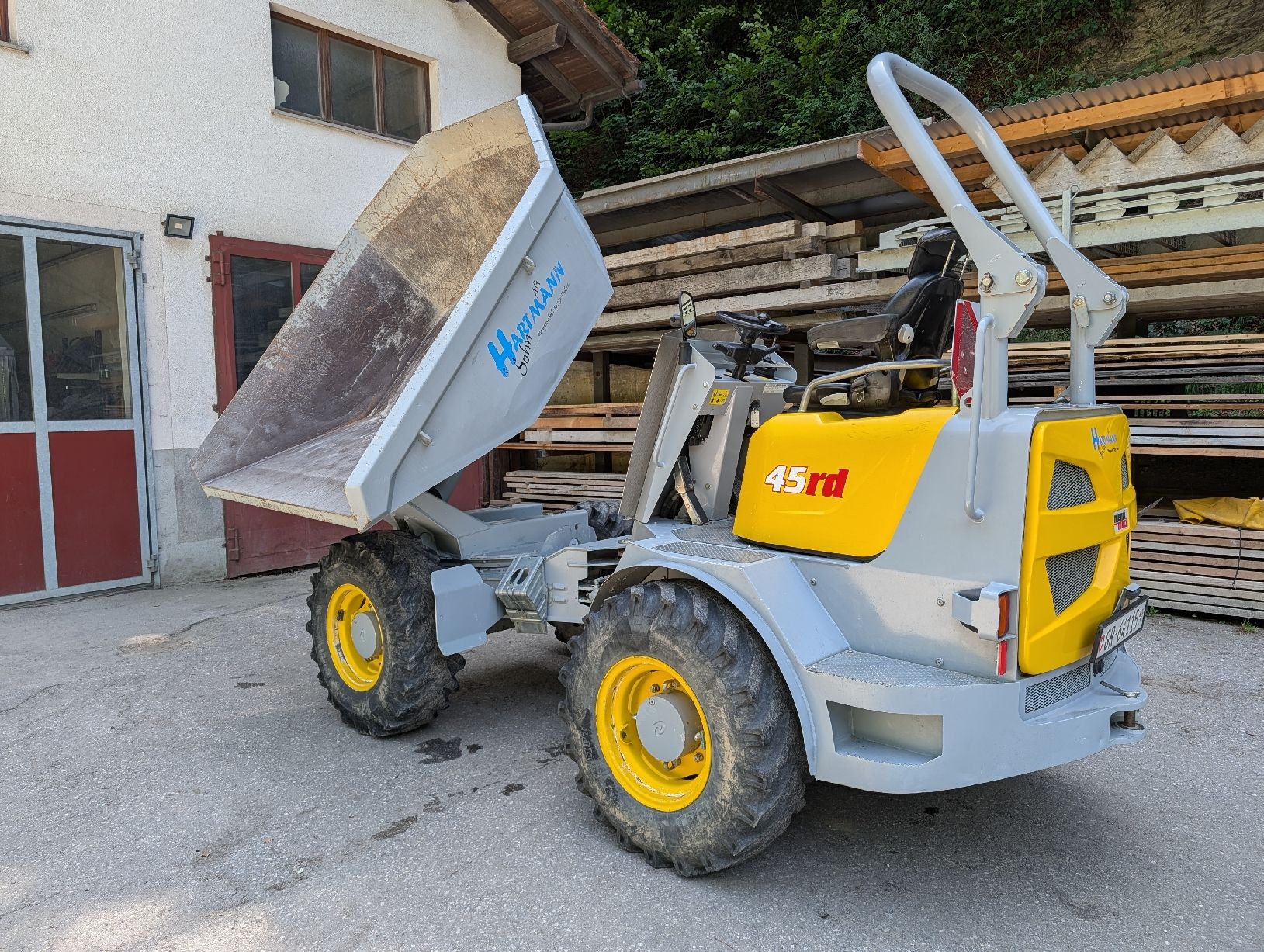Nutzfahrzeuge: Raddumper Menzi 45rd – Gebraucht aus Pragg-Jenaz von mar_nxh7 4