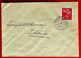 PRO JUVENTUTE 111 1944 CHURWALDEN GRAUBÜNDEN ENTLEBUCH 1945