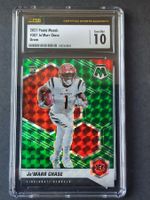 Ja'marr Chase Green Mosaic CSG 10 Rookie RC Bengals 2021