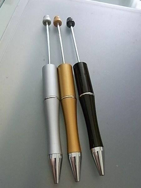 Stifte & Marker: Kugelschreiber 15cm  "perlbar" goldig – Neu und originalverpackt aus Alpnachstad von perlengaby 1