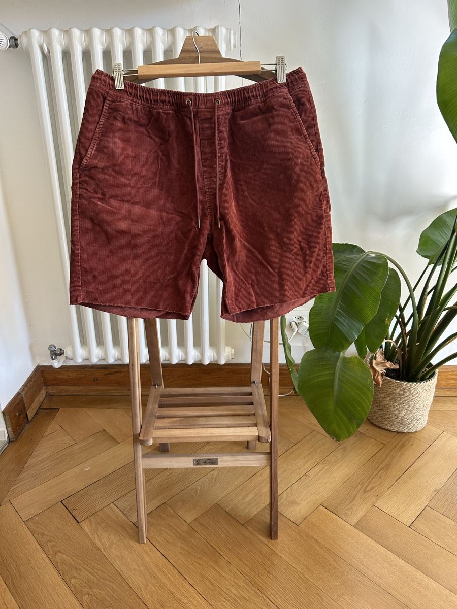 Pantaloni: Short Brixton velours rouille taille L – Usato da Bulle venduto da Botor_1666