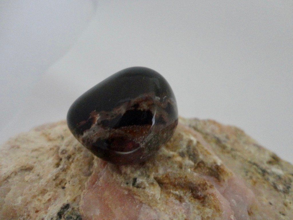 Edelsteine: Sardonyx Heilstein – Neu (gemäss Beschreibung) aus Biberist von Steine