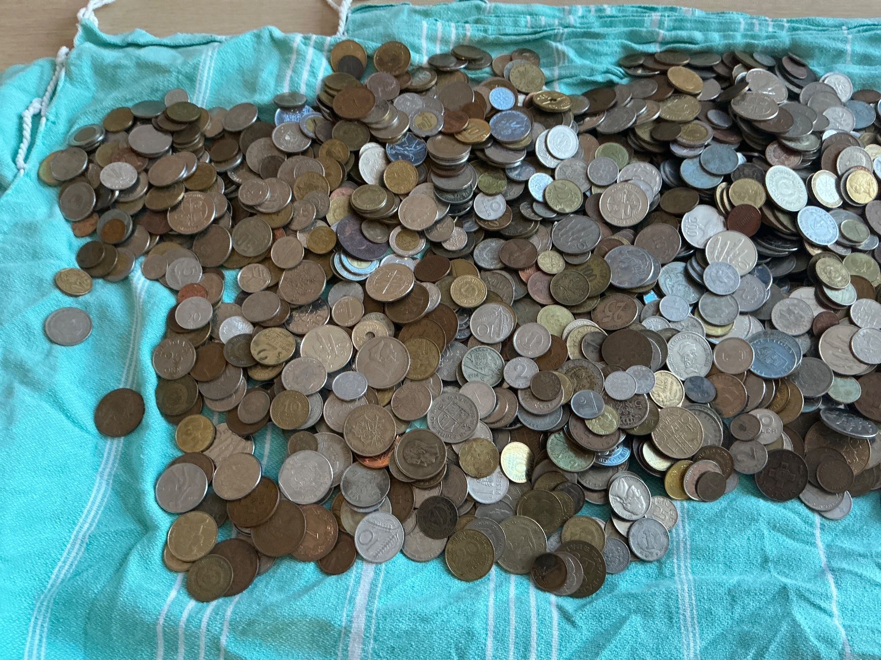 Tutti le monete: 9 Kg weltweit Lot C – Usato da Dietikon venduto da Numi2000 1