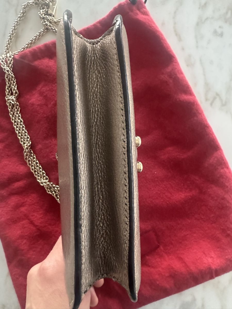 Valentino Borse da donna: VALENTINO Small Glam Lock Bag Leather Gold – Nuovo (secondo la descrizione) da Zürich venduto da SAM16 3