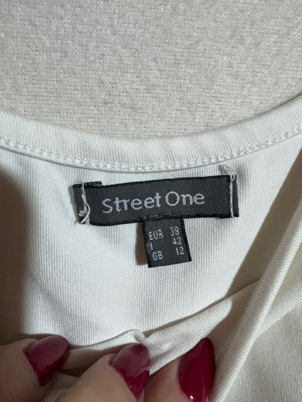 Top: Weisses Top von Streetone Gr. 38 – Usato da Grosswangen venduto da SALE_SALE_SALE 2