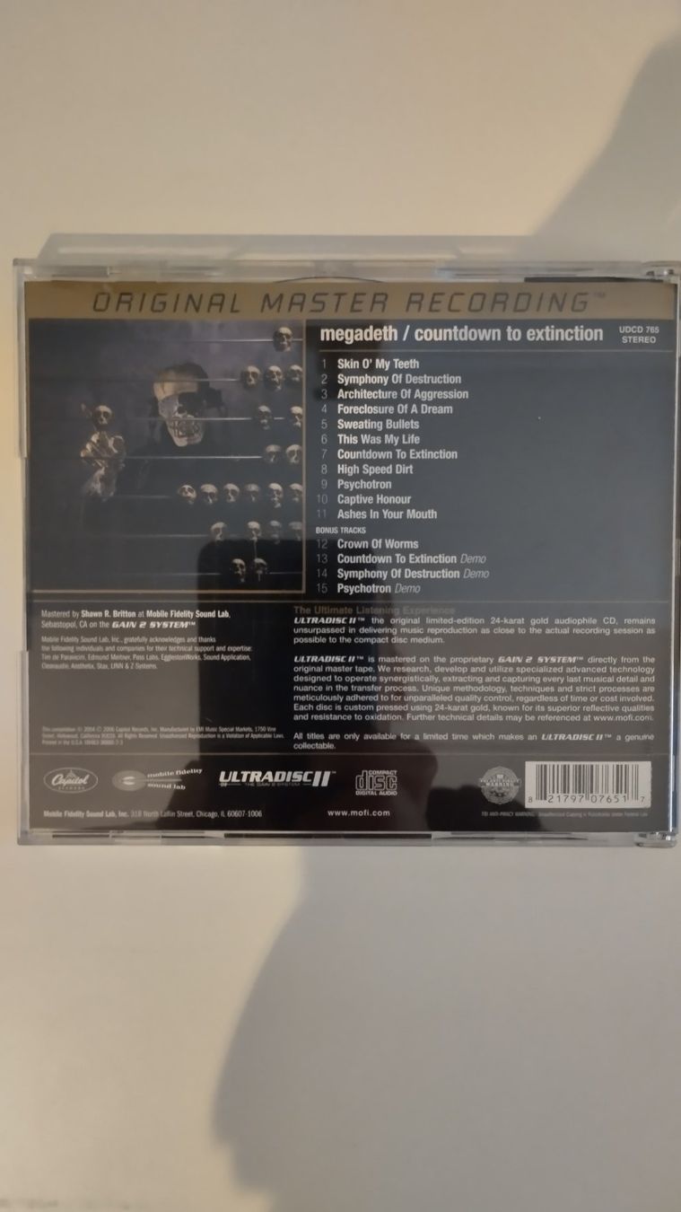 CDs: MEGADETH GOLD-CD -  COUNTDOWN TO EXTINCTION LIM. – D'occasion à Basel par Bal-Sagoth 1
