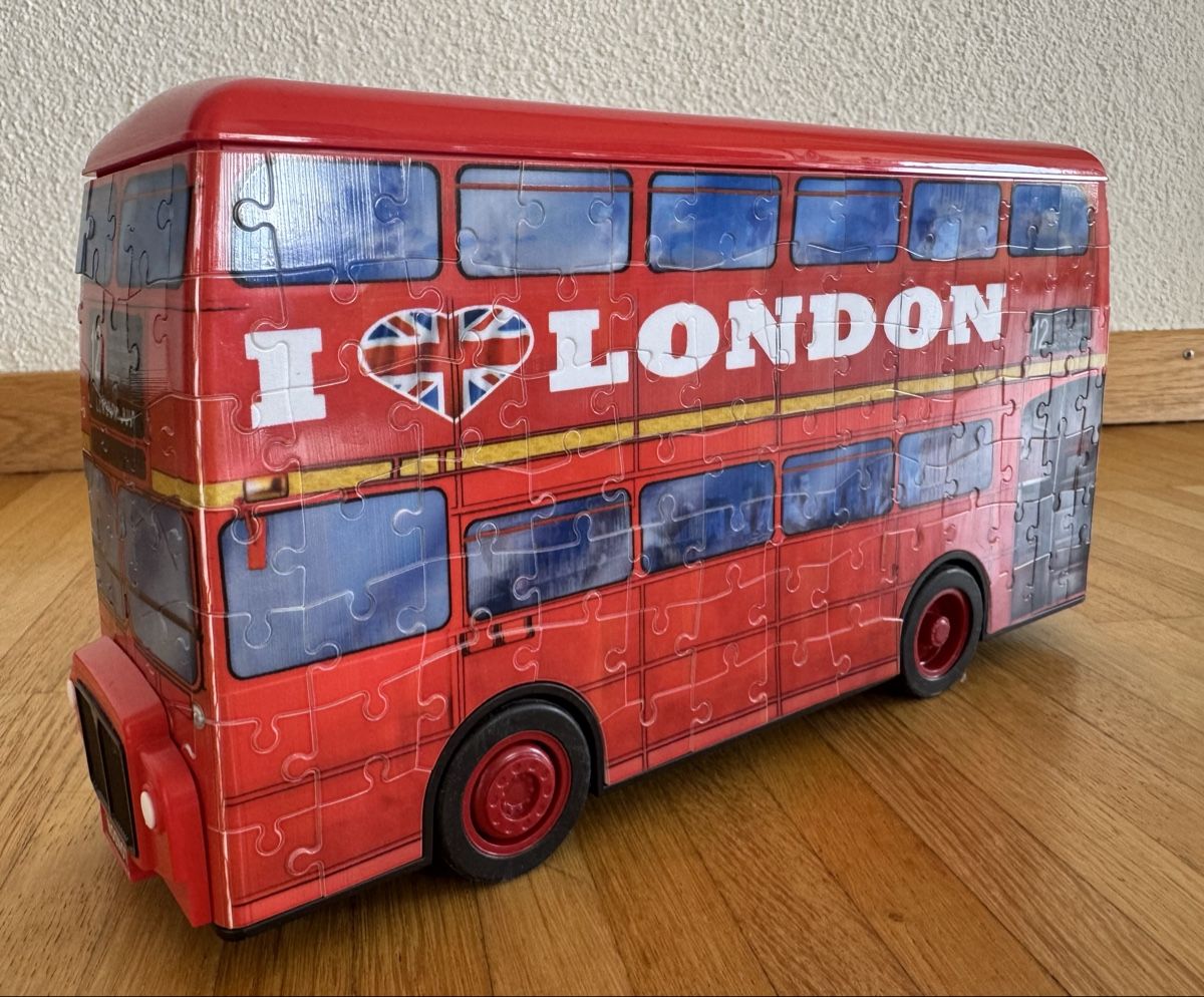 Ravensburger Puzzles: Ravensburger 3D Puzzle London Bus – Gebraucht aus Luzern von Markusd75