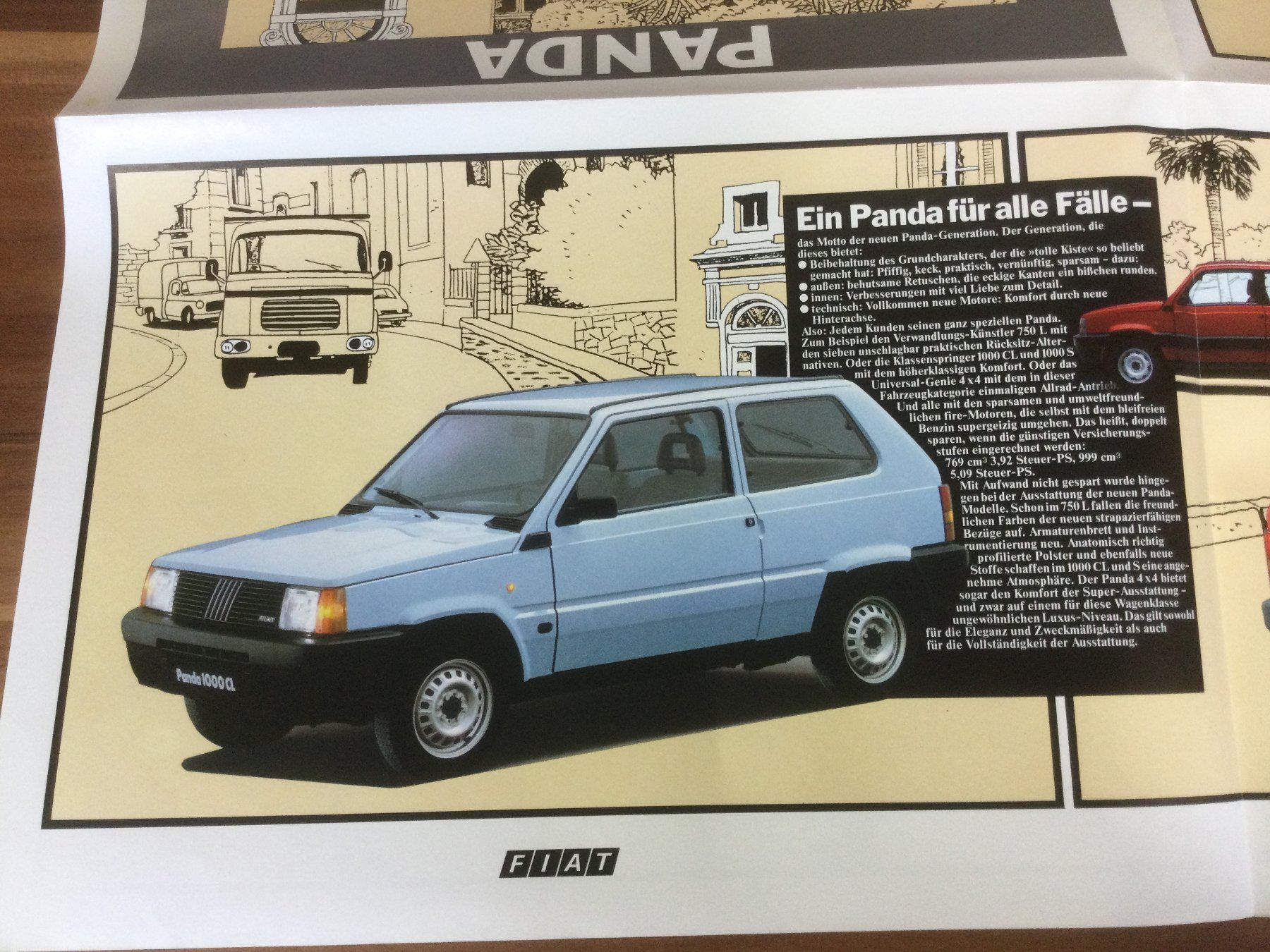 Fiat Dokumente: Gebrauchtes Fiat Panda Supernova Prospekt – Gebraucht aus Wangen SZ von kuriosum12 3