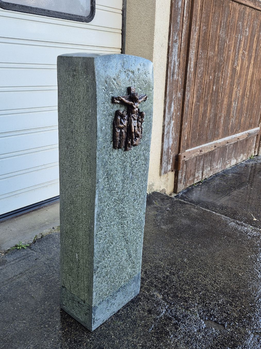 Skulpturen & Statuen: Grabstein aus Andeer Granit – Neu (gemäss Beschreibung) aus Ehrendingen von Amigo5