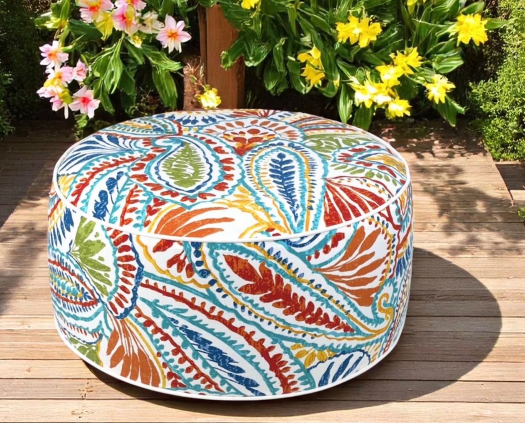Sgabelli: Aufblasbares Pouf/Sitzhocker, In + Outdoor – Nuovo (secondo la descrizione) da Thun venduto da craftswoman