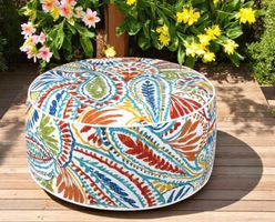 Aufblasbares Pouf/Sitzhocker, In + Outdoor
