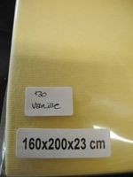 Jersey Fixleintuch Vanille 160x200x23cm