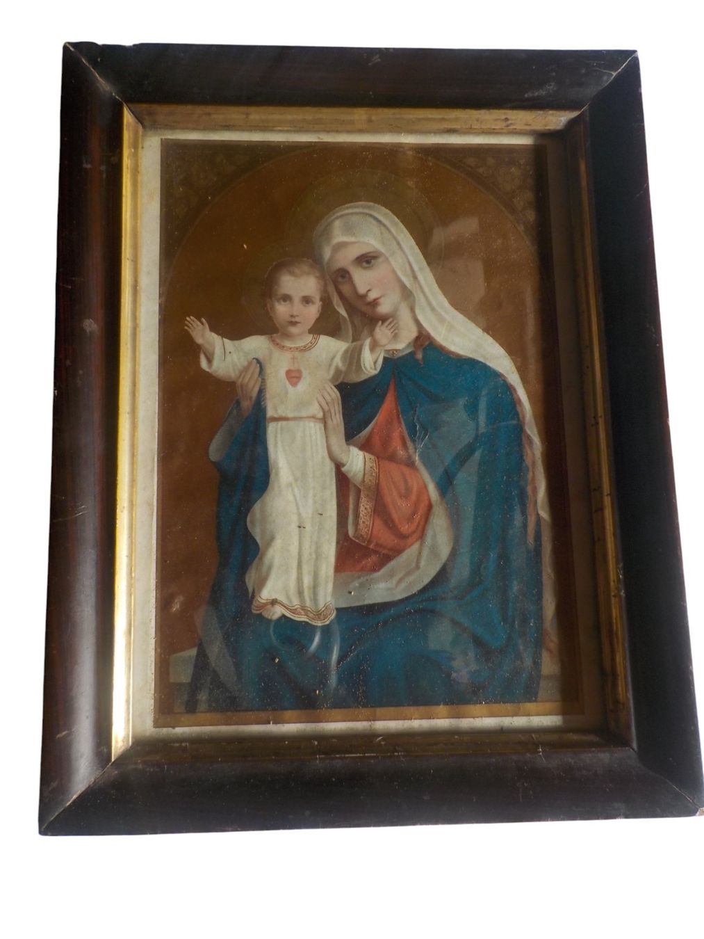 Dipinti: Bild Maria mit Jesuskind – Usato da Mörschwil venduto da antiksalon 1