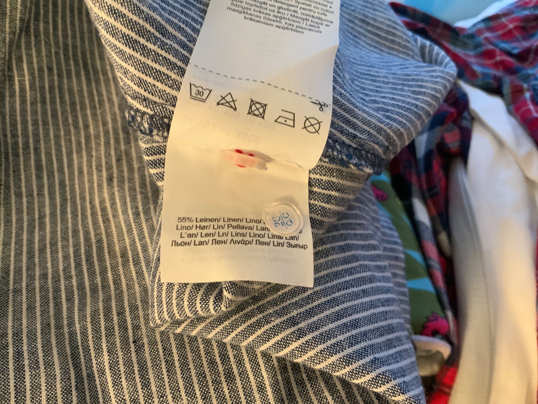 S.Oliver Camicette: S. Oliver Bluse 36 Oversize mit Leinen – Usato da Buchs SG venduto da Sunie 5