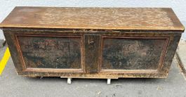 Antike Truhe Einzigartiges Upcycling-Projekt Unikat