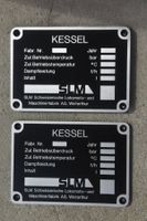 Plaques en métal SLM | Metallschilder SLM