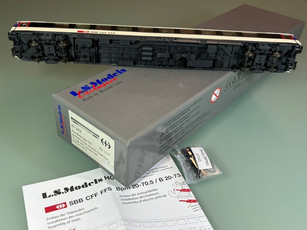 LSMODELS Intercity ICN 2e cl. CFF * ICN IC-Wg 2.Kl. SBB | Kaufen auf ...