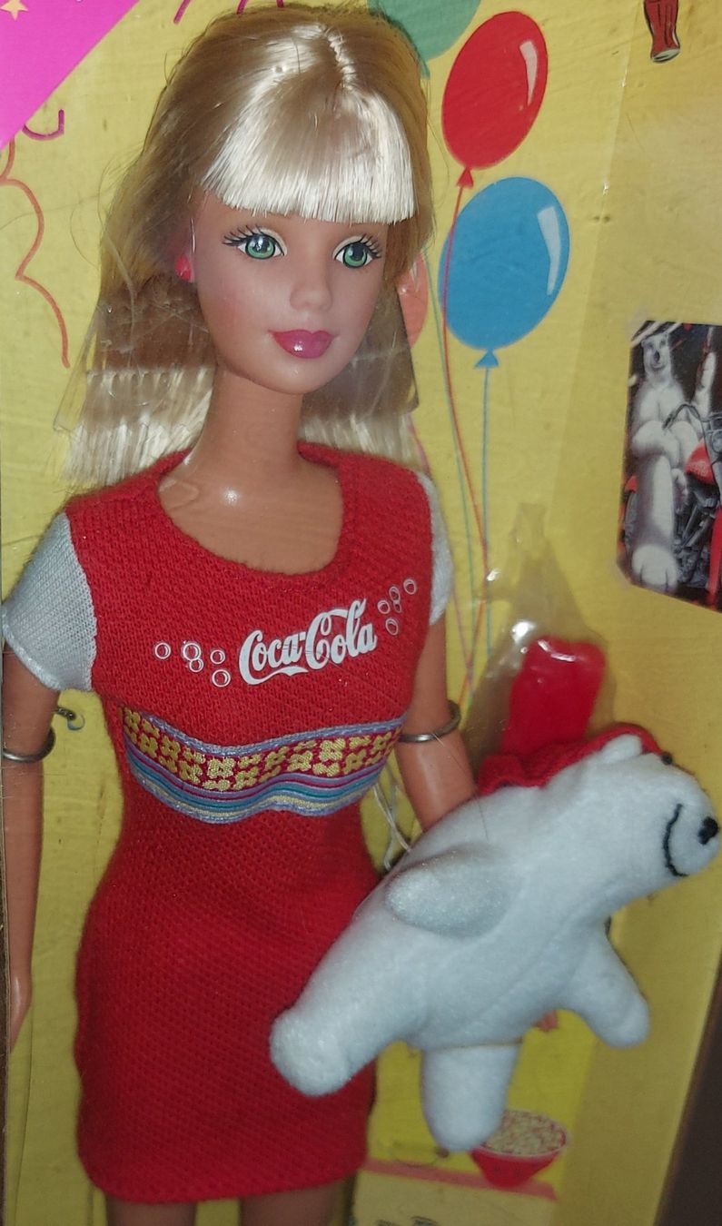 Bambole: Barbie "Coca-Cola Party",1998,Special Edition,Neuve – Nuovo e nell'imballaggio originale da Ecublens VD venduto da Magic_Island 2