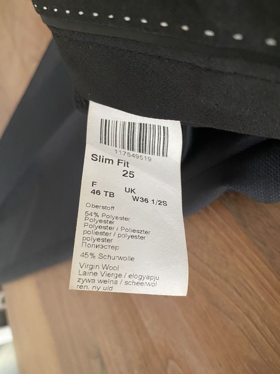 Completi: Herren Anzug NAVYBOOT Gr. 54 dunkelblau – Usato da Stansstad venduto da Venus04 8