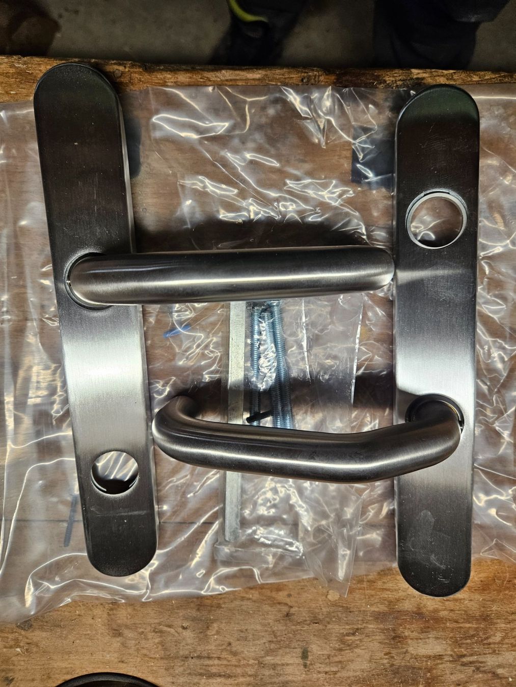 Porte: Türdrücker mit Schild – Nuovo e nell'imballaggio originale da Hinterforst venduto da Sonne2004