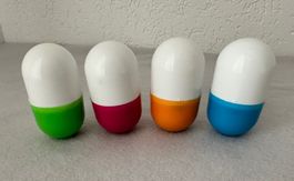 4er Set LED Kapsel Lichter - Wackellicht - Batteriebetrieben