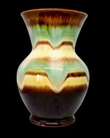 Bay Germany Vase 25 cm vintage Mid Century Drip Glaze