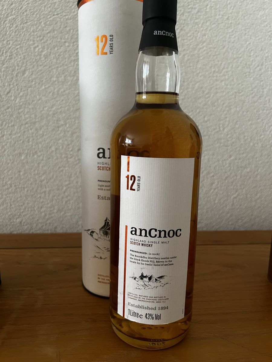 Bevande alcoliche: AnCnoc 12 1L – Nuovo e nell'imballaggio originale da Les Acacias venduto da ray_5dc6