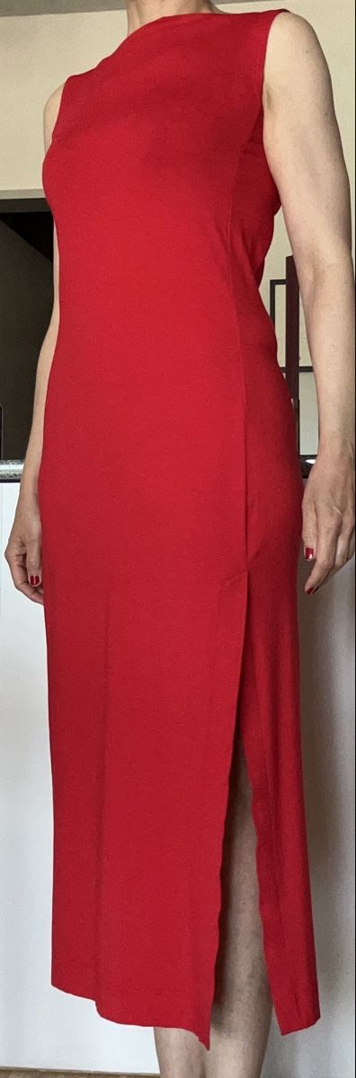 Kleinbasel Vestiti: Kleinbasel Sommerkleid Gr.S rot – Usato da Bonstetten venduto da Audreystyle 2