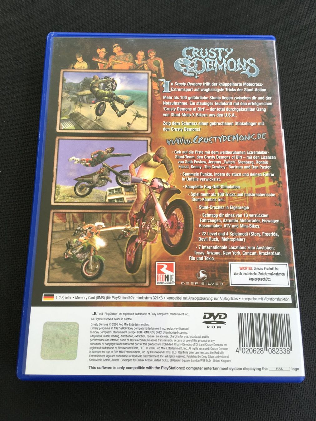 Sony Giochi: Crusty Demons - Playstation 2 Game – Usato da St.Gallen venduto da Punktchen01 1