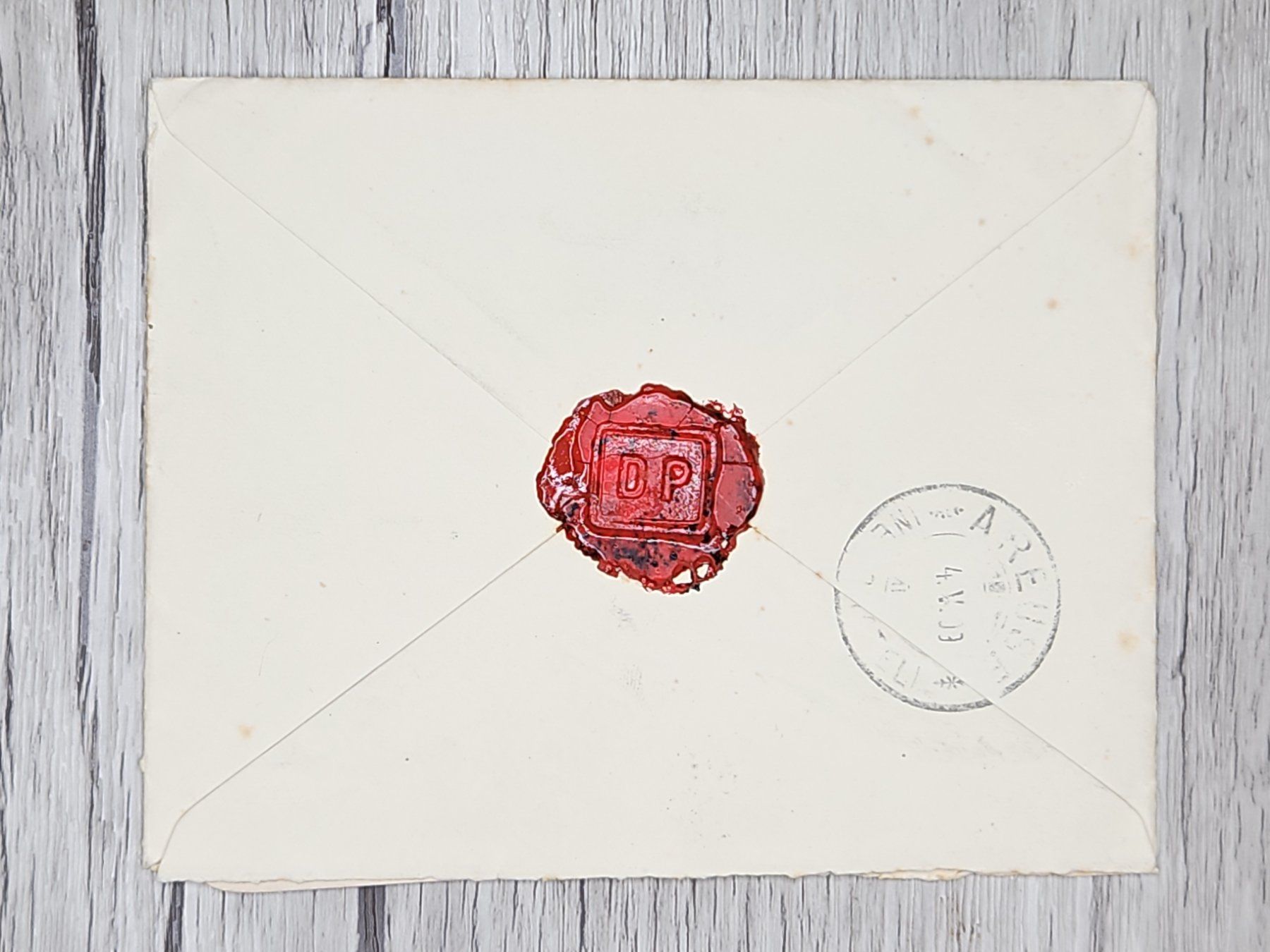 Tutti i francobolli: CL13 Enveloppe + Timbre Suisse 1909 – Usato da Cousset venduto da Patrick_Collections 3