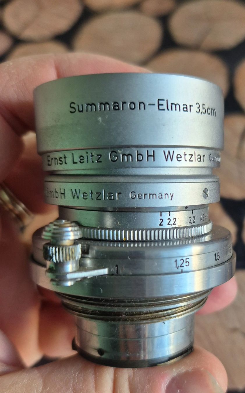 Leica Obiettivi: Leica Summaron-Elmar 3.5cm Objektiv – Usato da Zeiningen venduto da Carettacaretta69