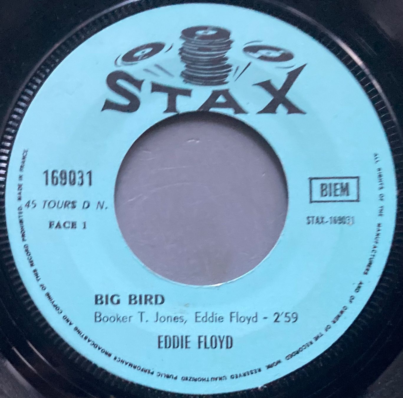 Vinyles: EDDIE FLOYD - BIG BIRD – D'occasion à Poliez-Pittet par Newtown-Records 2