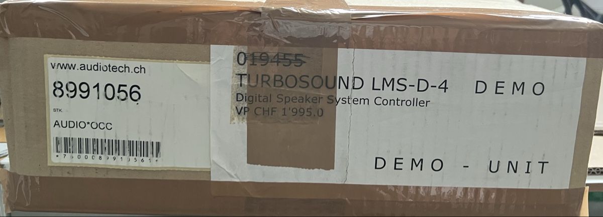 Egaliseurs: Turbosound LMS-D4 – D'occasion à Basel par La.Bonne.affaire 9